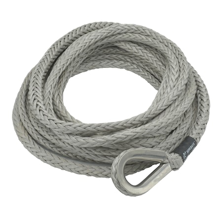 Nimbus 3/8-in. x 60' Synthetic Winch Line w/ SS Thimble, 6,600 lbs. WLL 25-0375060